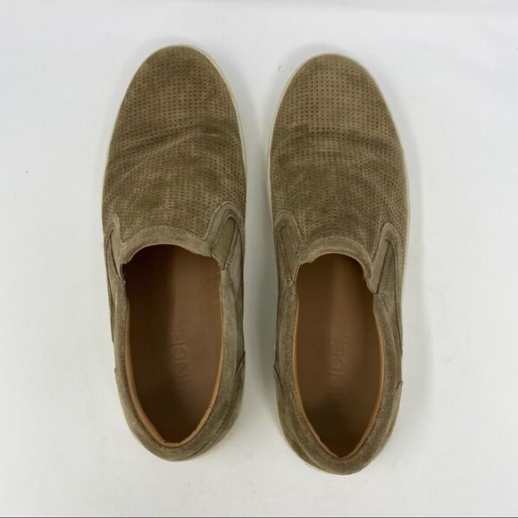 VINCE - Men’s Suede Slip-On Loafers (10M) - Picture 5 of 8